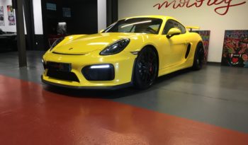 PORSCHE CAYMAN (981) – GT4- 3.8 – 385 CH – BVM 6 plein
