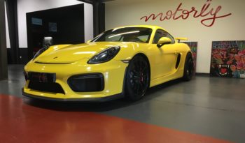 PORSCHE CAYMAN (981) – GT4- 3.8 – 385 CH – BVM 6 plein