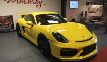 PORSCHE CAYMAN (981) – GT4- 3.8 – 385 CH – BVM 6 plein