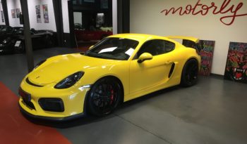 PORSCHE CAYMAN (981) – GT4- 3.8 – 385 CH – BVM 6 plein