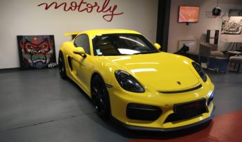 PORSCHE CAYMAN (981) – GT4- 3.8 – 385 CH – BVM 6 plein