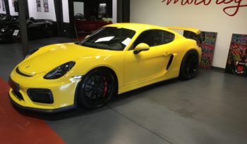 PORSCHE CAYMAN (981) – GT4- 3.8 – 385 CH – BVM 6 plein