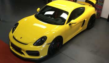 PORSCHE CAYMAN (981) – GT4- 3.8 – 385 CH – BVM 6 plein