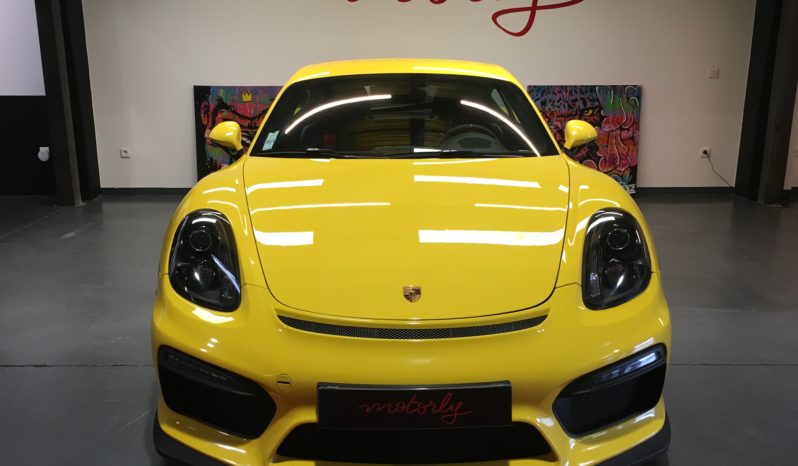 PORSCHE CAYMAN (981) – GT4- 3.8 – 385 CH – BVM 6 plein