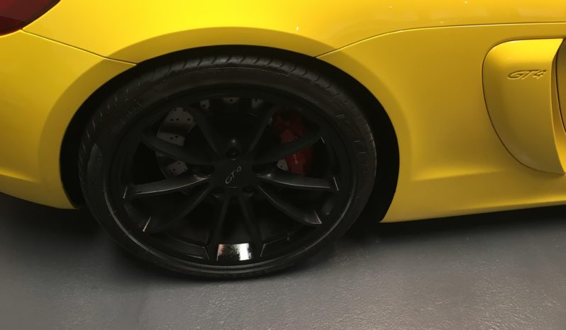PORSCHE CAYMAN (981) – GT4- 3.8 – 385 CH – BVM 6 plein