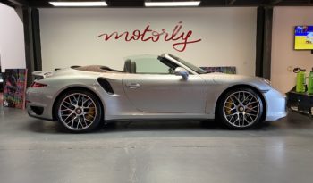 PORSCHE 911 (991-1) TURBO S CABRIOLET – 560 CH – PDK plein
