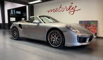 PORSCHE 911 (991-1) TURBO S CABRIOLET – 560 CH – PDK plein
