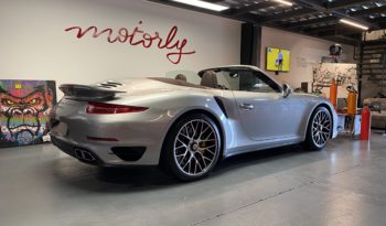 PORSCHE 911 (991-1) TURBO S CABRIOLET – 560 CH – PDK plein