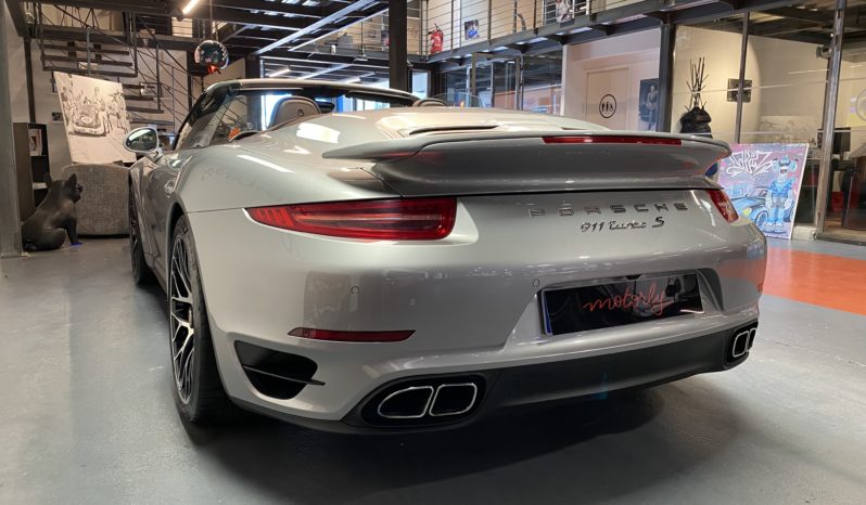 PORSCHE 911 (991-1) TURBO S CABRIOLET – 560 CH – PDK plein