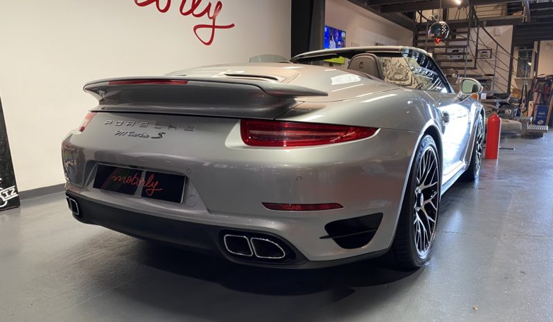 PORSCHE 911 (991-1) TURBO S CABRIOLET – 560 CH – PDK plein