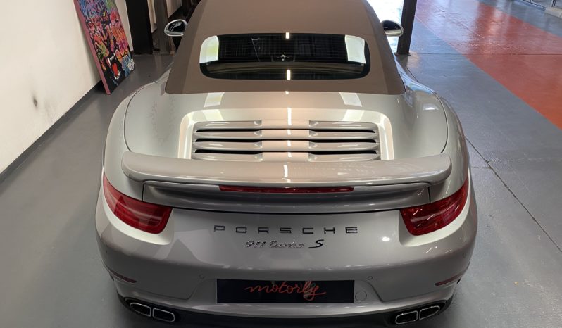 PORSCHE 911 (991-1) TURBO S CABRIOLET – 560 CH – PDK plein