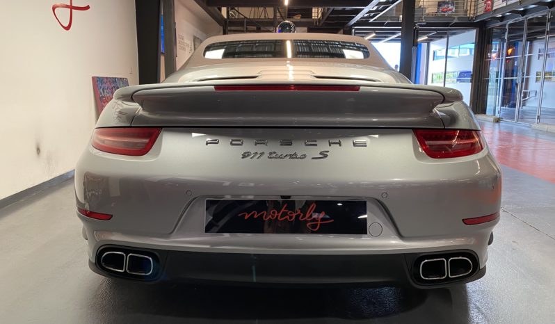 PORSCHE 911 (991-1) TURBO S CABRIOLET – 560 CH – PDK plein