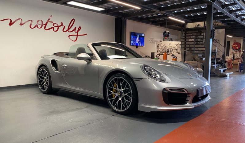 PORSCHE 911 (991-1) TURBO S CABRIOLET – 560 CH – PDK plein