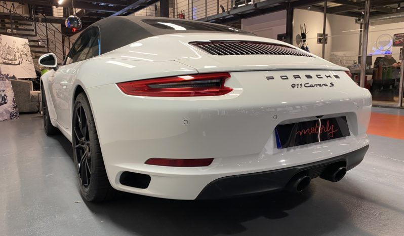 PORSCHE 911 (991.2) CARRERA S CABRIOLET – 420CH – PDK plein