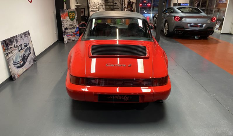 PORSCHE 911 (964) TARGA 2 – BVM- 250 CH plein