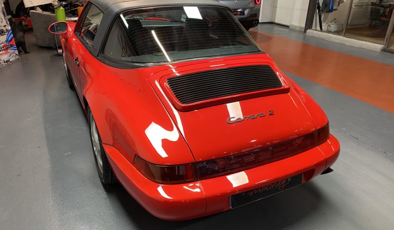 PORSCHE 911 (964) TARGA 2 – BVM- 250 CH plein