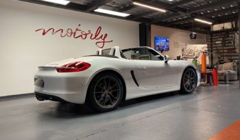 PORSCHE 981 BOXSTER S 3.4 315 CH PDK plein