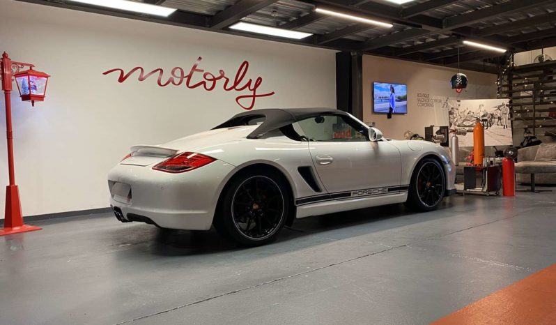 PORSCHE BOXSTER 987 SPYDER – 3.4 – 320 CH – BVM plein
