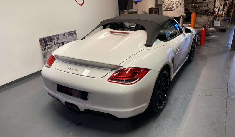 PORSCHE BOXSTER 987 SPYDER – 3.4 – 320 CH – BVM plein