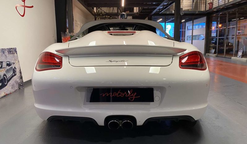 PORSCHE BOXSTER 987 SPYDER – 3.4 – 320 CH – BVM plein