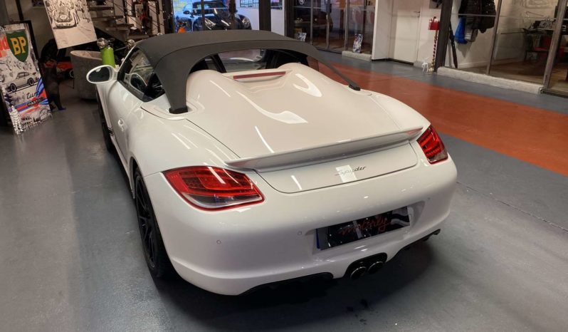 PORSCHE BOXSTER 987 SPYDER – 3.4 – 320 CH – BVM plein