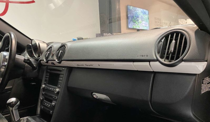 PORSCHE BOXSTER 987 SPYDER – 3.4 – 320 CH – BVM plein