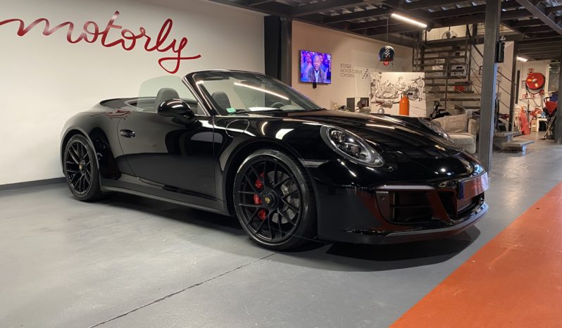 PORSCHE 911 (991.2) GTS CABRIOLET – 450CH – PDK plein