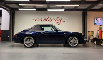 PORSCHE – 993 – CARRERA 4 CABRIOLET  – BVM – 285 CH plein