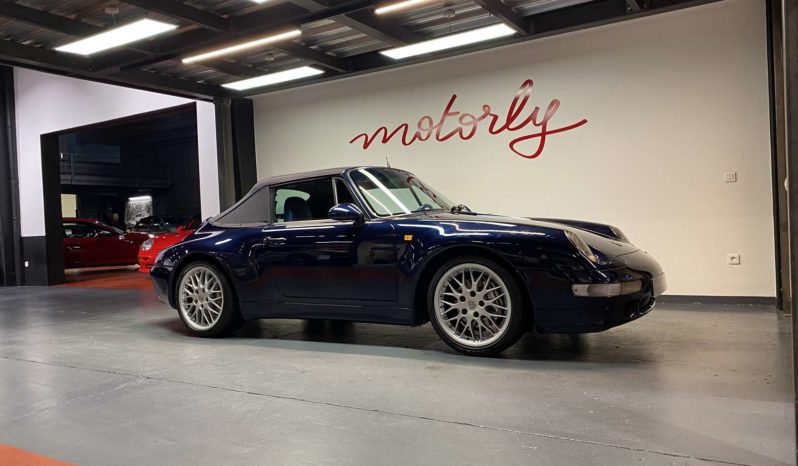 PORSCHE – 993 – CARRERA 4 CABRIOLET  – BVM – 285 CH plein
