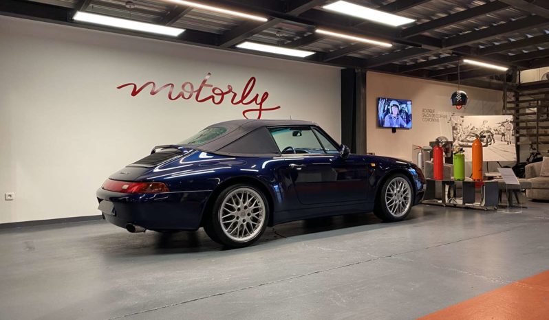 PORSCHE – 993 – CARRERA 4 CABRIOLET  – BVM – 285 CH full