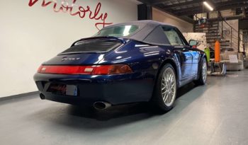 PORSCHE – 993 – CARRERA 4 CABRIOLET  – BVM – 285 CH plein