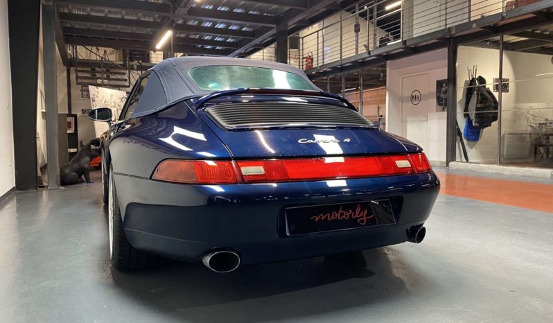 PORSCHE – 993 – CARRERA 4 CABRIOLET  – BVM – 285 CH plein