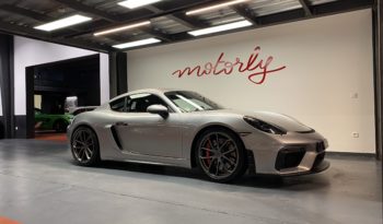 PORSCHE – 718 CAYMAN – 4.0 – GT4 – PDK – 420 CH full