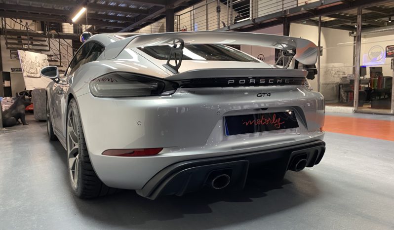 PORSCHE – 718 CAYMAN – 4.0 – GT4 – PDK – 420 CH full