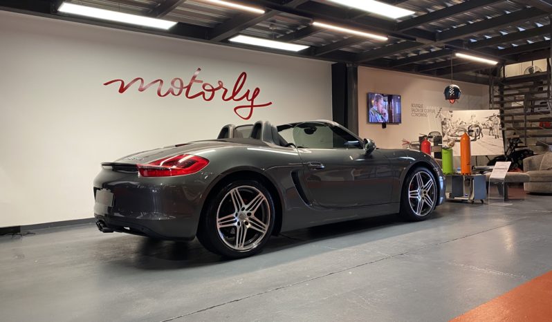 PORSCHE BOXSTER (981) – 2.7 – 265CH – PDK plein
