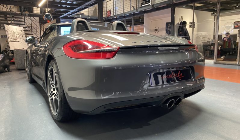 PORSCHE BOXSTER (981) – 2.7 – 265CH – PDK plein