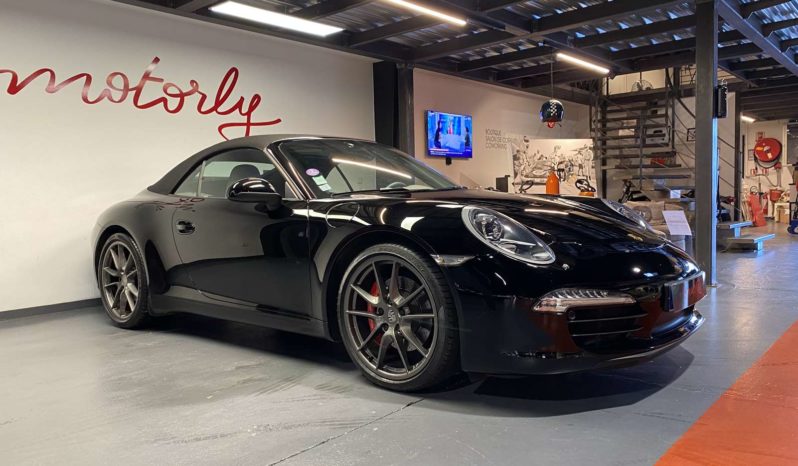 PORSCHE 911 (991.1) CARRERA S CABRIOLET – 400 CH – PDK plein