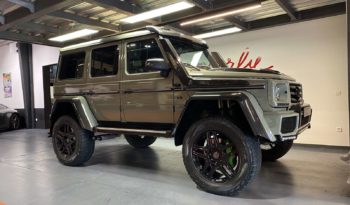 MERCEDES G500 4X4² – V8 421CH – FINITION BRABUS : MERCEDES G500 4X4² – V8 421CH – FINITION BRABUS : KIT COMPLET EXTERIEUR (CARBONE) ET INTERIEUR  full