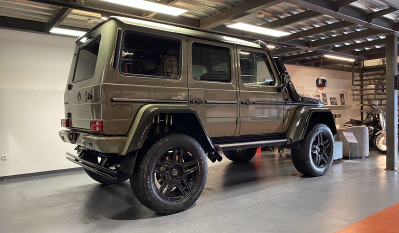 MERCEDES G500 4X4² – V8 421CH – FINITION BRABUS : MERCEDES G500 4X4² – V8 421CH – FINITION BRABUS : KIT COMPLET EXTERIEUR (CARBONE) ET INTERIEUR  full