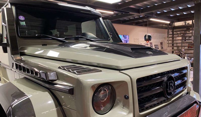 MERCEDES G500 4X4² – V8 421CH – FINITION BRABUS : MERCEDES G500 4X4² – V8 421CH – FINITION BRABUS : KIT COMPLET EXTERIEUR (CARBONE) ET INTERIEUR  full