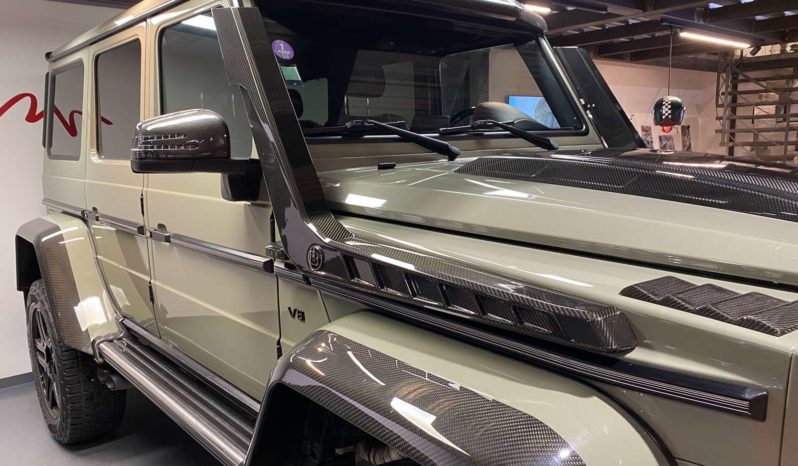 MERCEDES G500 4X4² – V8 421CH – FINITION BRABUS : MERCEDES G500 4X4² – V8 421CH – FINITION BRABUS : KIT COMPLET EXTERIEUR (CARBONE) ET INTERIEUR  full