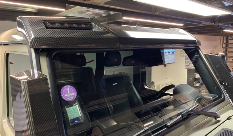 MERCEDES G500 4X4² – V8 421CH – FINITION BRABUS : MERCEDES G500 4X4² – V8 421CH – FINITION BRABUS : KIT COMPLET EXTERIEUR (CARBONE) ET INTERIEUR  full