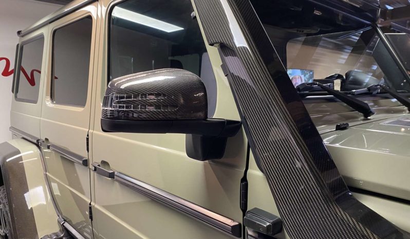 MERCEDES G500 4X4² – V8 421CH – FINITION BRABUS : MERCEDES G500 4X4² – V8 421CH – FINITION BRABUS : KIT COMPLET EXTERIEUR (CARBONE) ET INTERIEUR  full