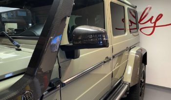 MERCEDES G500 4X4² – V8 421CH – FINITION BRABUS : MERCEDES G500 4X4² – V8 421CH – FINITION BRABUS : KIT COMPLET EXTERIEUR (CARBONE) ET INTERIEUR  full