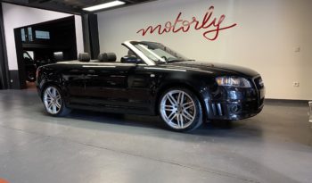 AUDI – RS4 CABRIOLET – 4.2 V8 – 420 CH – QUATTRO BVM full