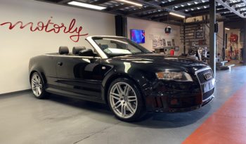 AUDI – RS4 CABRIOLET – 4.2 V8 – 420 CH – QUATTRO BVM full