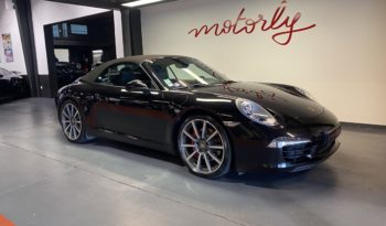 PORSCHE – 911 (991-1)  CARRERA S CABRIOLET- 3.8 – 400 CH – PDK plein