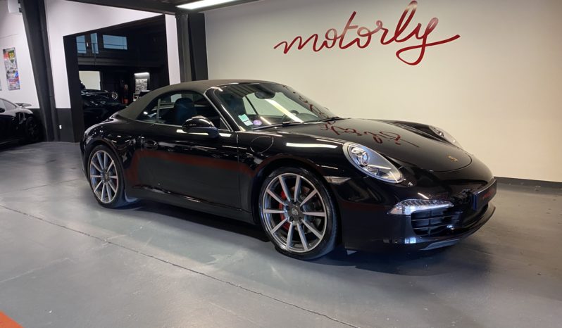 PORSCHE – 911 (991-1)  CARRERA S CABRIOLET- 3.8 – 400 CH – PDK plein