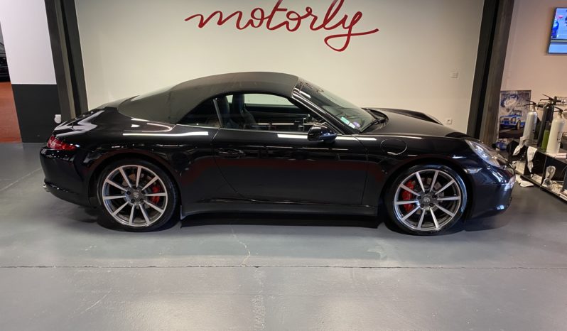 PORSCHE – 911 (991-1)  CARRERA S CABRIOLET- 3.8 – 400 CH – PDK plein
