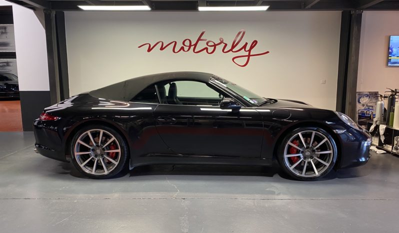 PORSCHE – 911 (991-1)  CARRERA S CABRIOLET- 3.8 – 400 CH – PDK plein